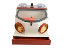 Zobacz dlaczego warto wybrać duży piaskownik do piaskowania z podwójnym pisakiem i szufladą, wydajny sprzęt laboratoryjny dla dentystów