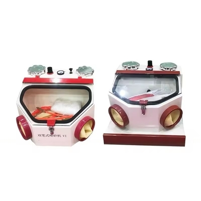 Two Pen Dental Polishing Sanblaster Oral Cleaning Dental Sandblaster With Cabinet