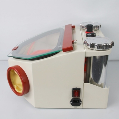 Podwójny zbiornik Dental Laboratory Sandblaster Porcelana Korony Polerowanie Dental Nozzle Sandblasting