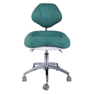 Wytrzymała konstrukcja Stołek dentystyczny Unikalne ergonomiczne Duże siedzisko Krzesło dentystyczne z kółkami