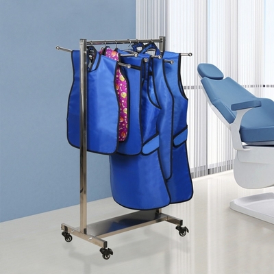 Medyczne Ołowiane Fartuchy Ochronne przed Promieniowaniem 0,35mm PB, Kolor Niebieski, Fartuch Ołowiany do Dentystycznych Zdjęć RTG