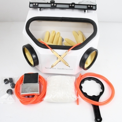 LED Light Dental Sandblaster Dwa długopisy Dental Lab Equipment Dental Sandblasting Machine