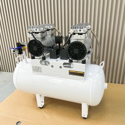 140L/Min Two Pump Head Oiless Air Compressor Factory Custom Dental Air Compressor