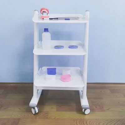Wózek medyczny na sprzęt dentystyczny ze stali nierdzewnej, trwały, mobilny wózek dentystyczny