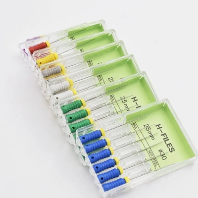 Endodontyczny plik H Zębowy ze stali nierdzewnej Endodontyczny plik H Zębowy z wieloma rozmiarami