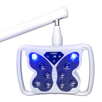 Lampa operacyjna LED do fotela dentystycznego z funkcją 2 w 1: niebieskie światło do wybielania zębów, lampa do jamy ustnej, światło do zabiegów stomatologicznych