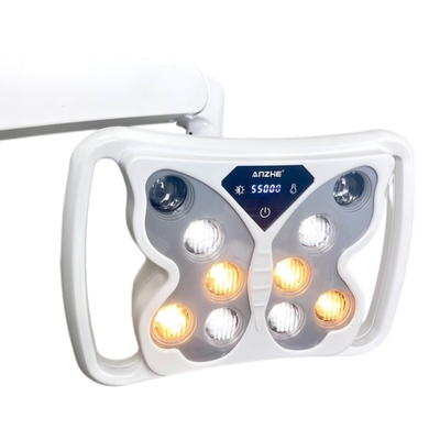 Lampa operacyjna LED do fotela dentystycznego z funkcją 2 w 1: niebieskie światło do wybielania zębów, lampa do jamy ustnej, światło do zabiegów stomatologicznych
