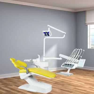 Foshan Factory Dental Chair Unit 16 Set jeden pojemnik z darmowym światłem oczyszczającym i skraplaczem stomatologicznym