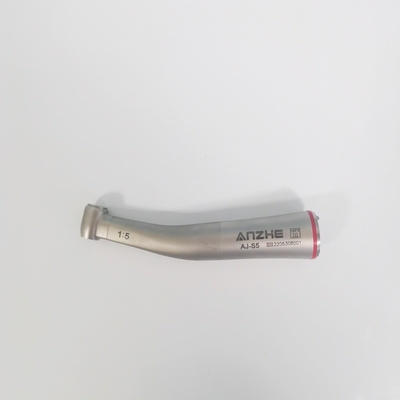 Zwiększanie prędkości 1:5 kątnica stomatologiczna przyciskowa, kątnica powietrzna z wewnętrznym natryskiem, światłowód, rękojeść stomatologiczna