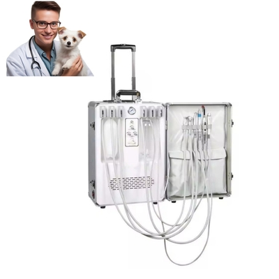 Przenośny sprzęt do czyszczenia zębów zwierząt do operacji dentystycznych, do użytku w klinice weterynaryjnej, przenośny, ręczny unit stomatologiczny