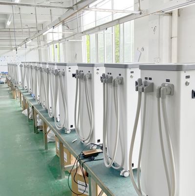 Mobilny zębowy odkurzacz z zbiornikiem ścieków Automatyczny odkurzacz zębowy wyrzucacz śliny Odkurzacz 800L na minutę