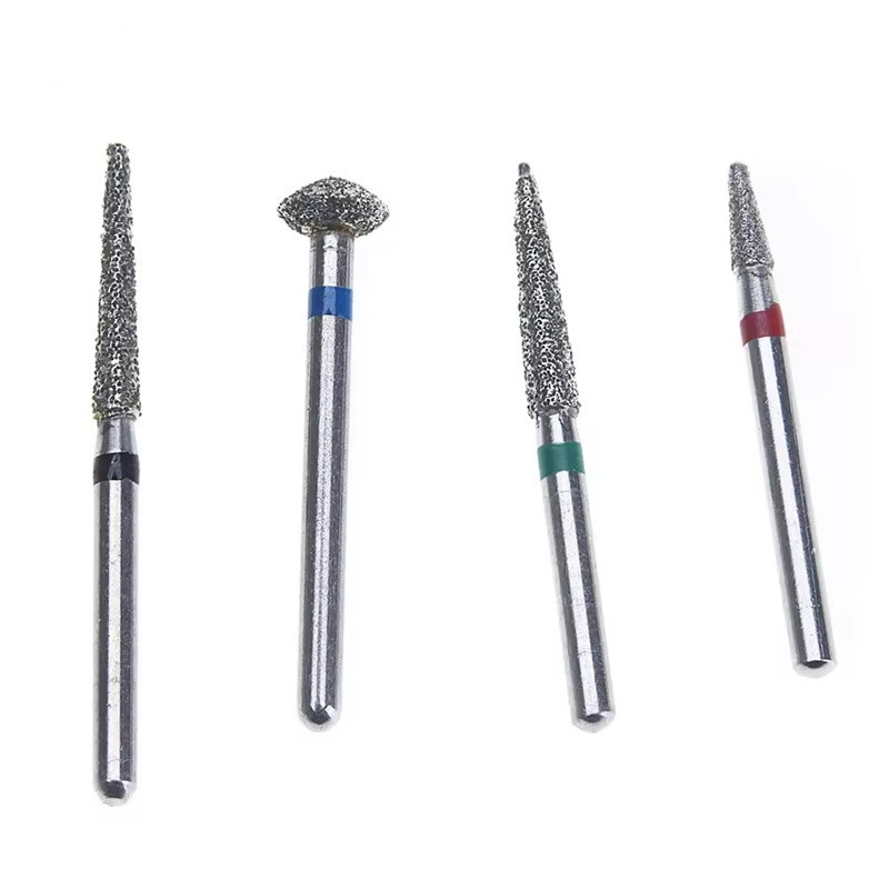 Dental Diamond Burs For Preparation Dental Drills Bur High Speed Dental Diamond Burs Kit