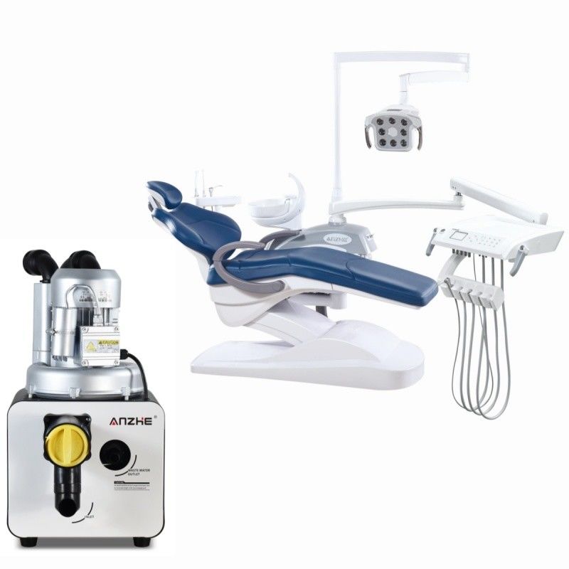 Foshan Factory Dental Suction Machine Powerful Medical Strong Vacuum Pump Custom Your Logo Mobilny odkurzacz zębów