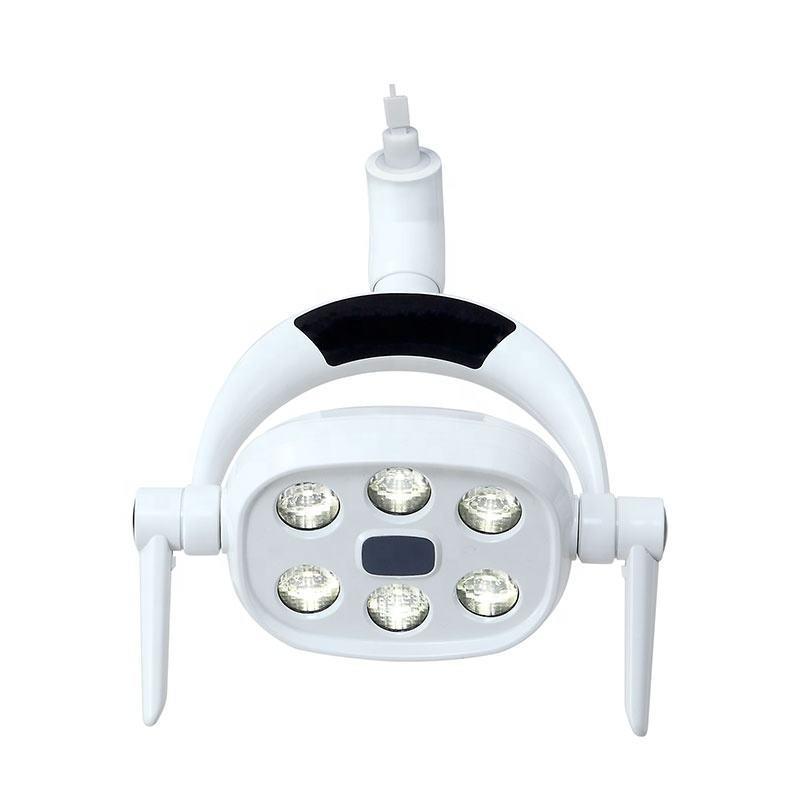 6 LED Dentystyczna lampa indukcyjna do unitu stomatologicznego 9W Regulowana lampa LED do chirurgii jamy ustnej Typ czujnika Bezcieniowa lampa operacyjna