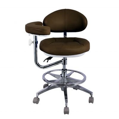 Dobra cena. Luxury Design Dentist Stool Doctor Chair Work For Microscope Surgical Stool With Armrest w Internecie