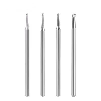 Dobra cena. Zębowe laboratorium Tungsten Carbide Burs 10 sztuk / pudełko Dental Round Carbide Burs do polerowania w Internecie