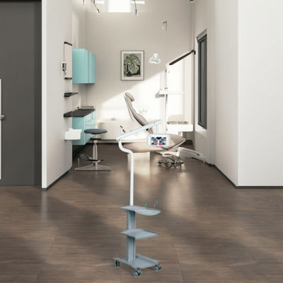 Dobra cena. Wysoce wydajna maszyna do wybielania zębów Błękitny Czerwony Fioletowy 3 kolorystyczne zęby wybielające światło z mobilnym wózkiem w Internecie