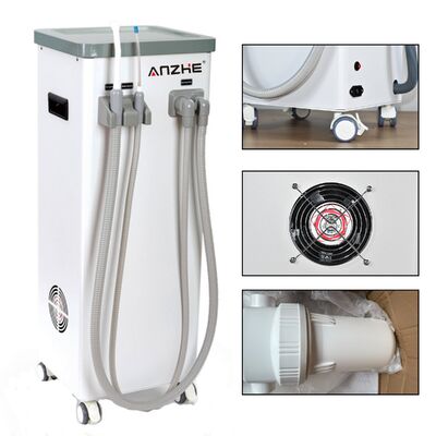 Dobra cena. Fabryczna maszyna do odsysania dentystycznego OEM z odsysaczem śliny, ekonomiczny system odsysania dentystycznego, fabryczna pompa próżniowa do gabinetu stomatologicznego w Internecie