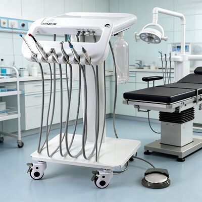 Dobra cena. Fabryczna bezpośrednia mobilna weterynaryjna jednostka leczenia stomatologicznego z wbudowanym skalerem i oświetleniem leczniczym.Odciąganie i F w Internecie