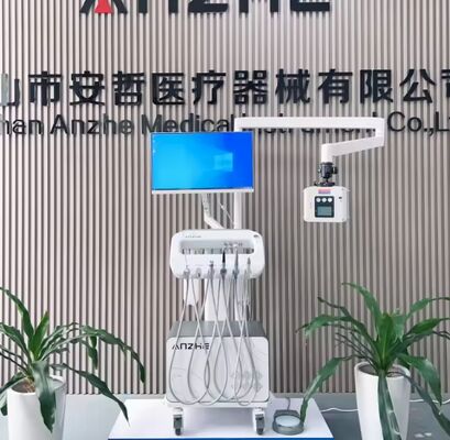 Dobra cena. Mobilny oddział stomatologiczny z promieniami rentgenowskimi i PC Zębówka do terapii stomatologicznej Przenośny wózek stomatologiczny z sprężarką do kliniki w Internecie