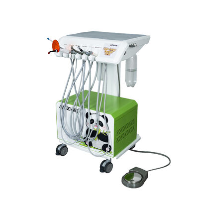 Dobra cena. Przenośny weterynaryjny unit stomatologiczny Mobilna stacja robocza do stomatologii zwierząt z kompresorem powietrza, skalerem, ssakiem, wózek stomatologiczny weterynaryjny OEM w Internecie