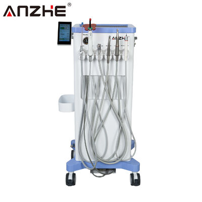 Dobra cena. Przenośna jednostka stomatologiczna z kompresorem bez oleju o mocy 550 W, zbiornikiem powietrza 10L i niskim poziomem hałasu 38DB dla sprzętu stomatologicznego w Internecie