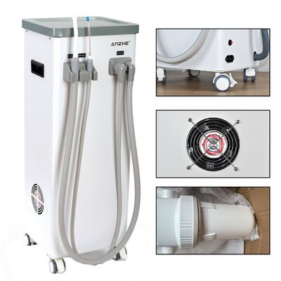 Dobra cena. 400W Dental Vacuum Pump Mobilny urządzenie ssania śliny niskiego hałasu Przenośna maszyna do ssania zębów do zastosowań klinicznych w Internecie