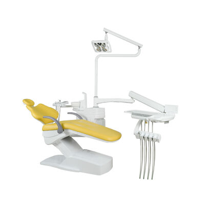 Dobra cena. Elektryczny fotel stomatologiczny z lampą LED z czujnikiem, montowany od góry fotel do leczenia stomatologicznego do kliniki dentystycznej i szpitala w Internecie