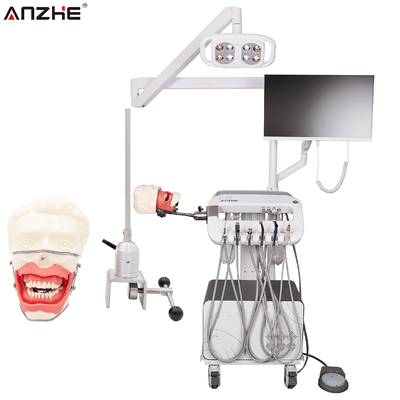 Dobra cena. Przenośna jednostka stomatologiczna z symulacją znieczulenia Głowa fantomowa Szkolenie stomatologiczne Stacja robocza System edukacji lokalnej znieczulenia dla szkół stomatologicznych w Internecie