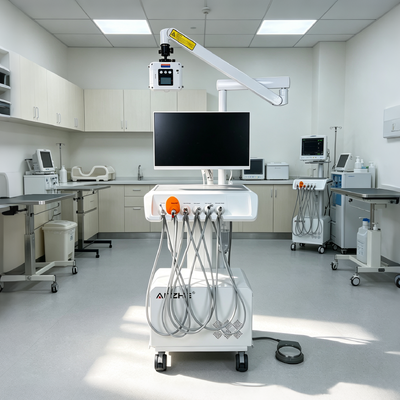 Dobra cena. Profesjonalna jednostka stomatologiczna weterynaryjna o mocy 550 W z cyfrowym systemem obrazowania i ciśnieniem 0,8Mpa dla klinik zwierzęcych w Internecie