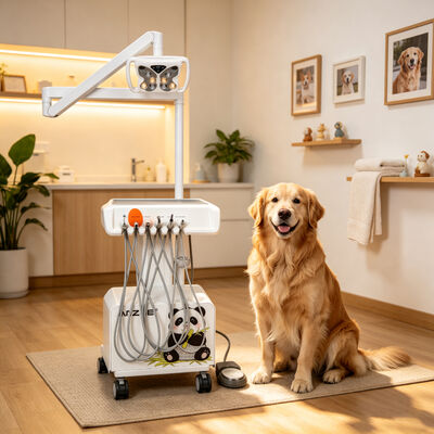 Dobra cena. Przenośna jednostka stomatologiczna z lampą LED Butterfly Mobile Dental Workstation Wbudowany sprężar powietrza Scaler System odsysania światła oczyszczającego w Internecie